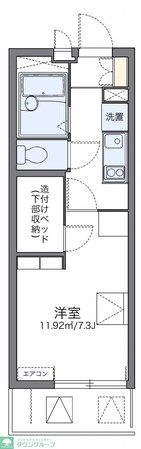 レオパレスマローネの物件間取画像